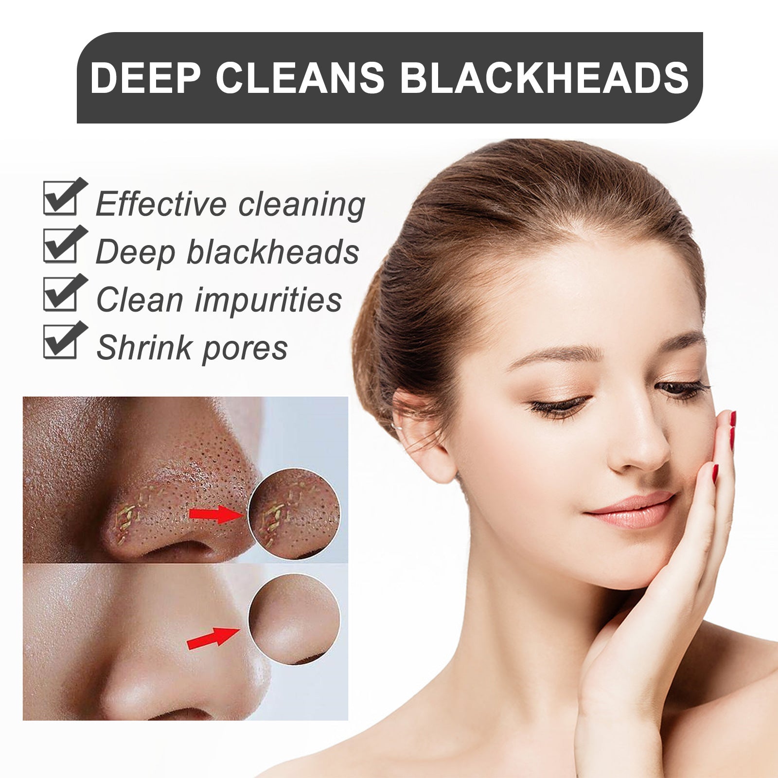 Japanese Blackhead-clearing Cream For Skin Oil Blackheads Pimples And Dead Skin Cells